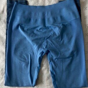 Alphalete Amplify Ombre Legging Moonblue size medium